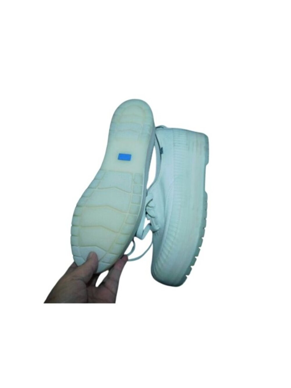 Keds Size 11 Off WhitePlatform Lace Up Sneakers Shoes CUTE - Picture 4 of 6